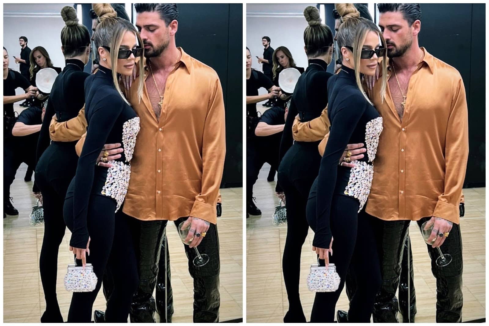 Khloe Kardashian and Michele Morrone spark romance rumours after a viral photo from Milan Fashion Week.