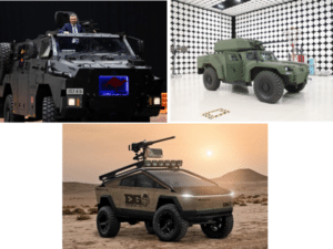 Are The Electric Vehicles 100% compatible to the Defence Sector