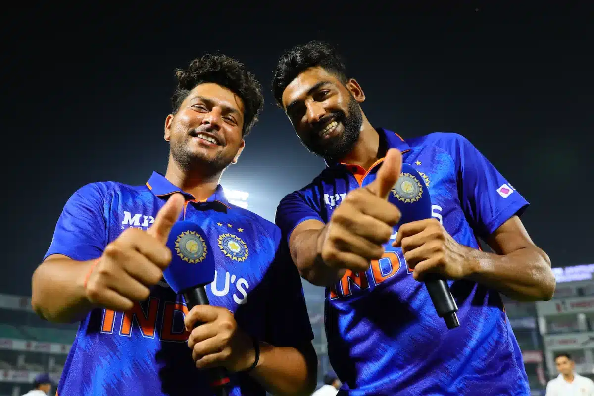 Kuldeep Yadav, Siraj were adjudged Player of the Match and the Series respectively(bcci)