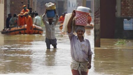 Uttar Pradesh affected by flood Relief Commisioner's office