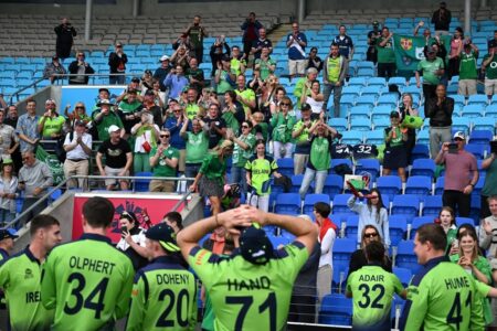 Ireland beats West Indies by 9 wickets