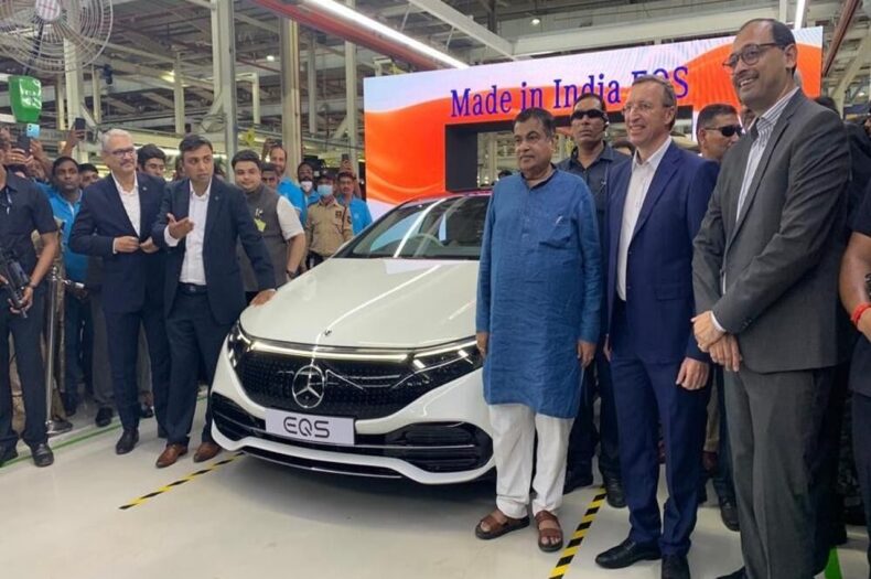 Mercedes-Benz first Electric car in India: Nitin Gadkari request to lower cost - Asiana Times