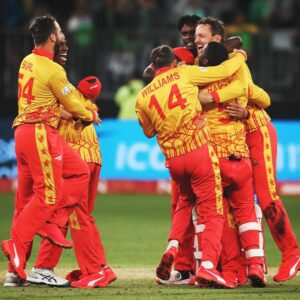 T20 World Cup: Zimbabwe Defeated Pakistan by 1 run At Perth Zimbabwe