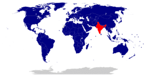 The Westward Drift of India