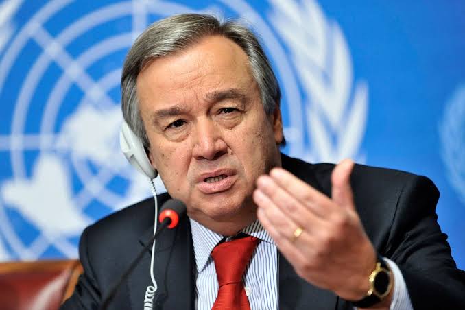 UN's Chief visits India - Ministry of external affairs and talk about multilateralism