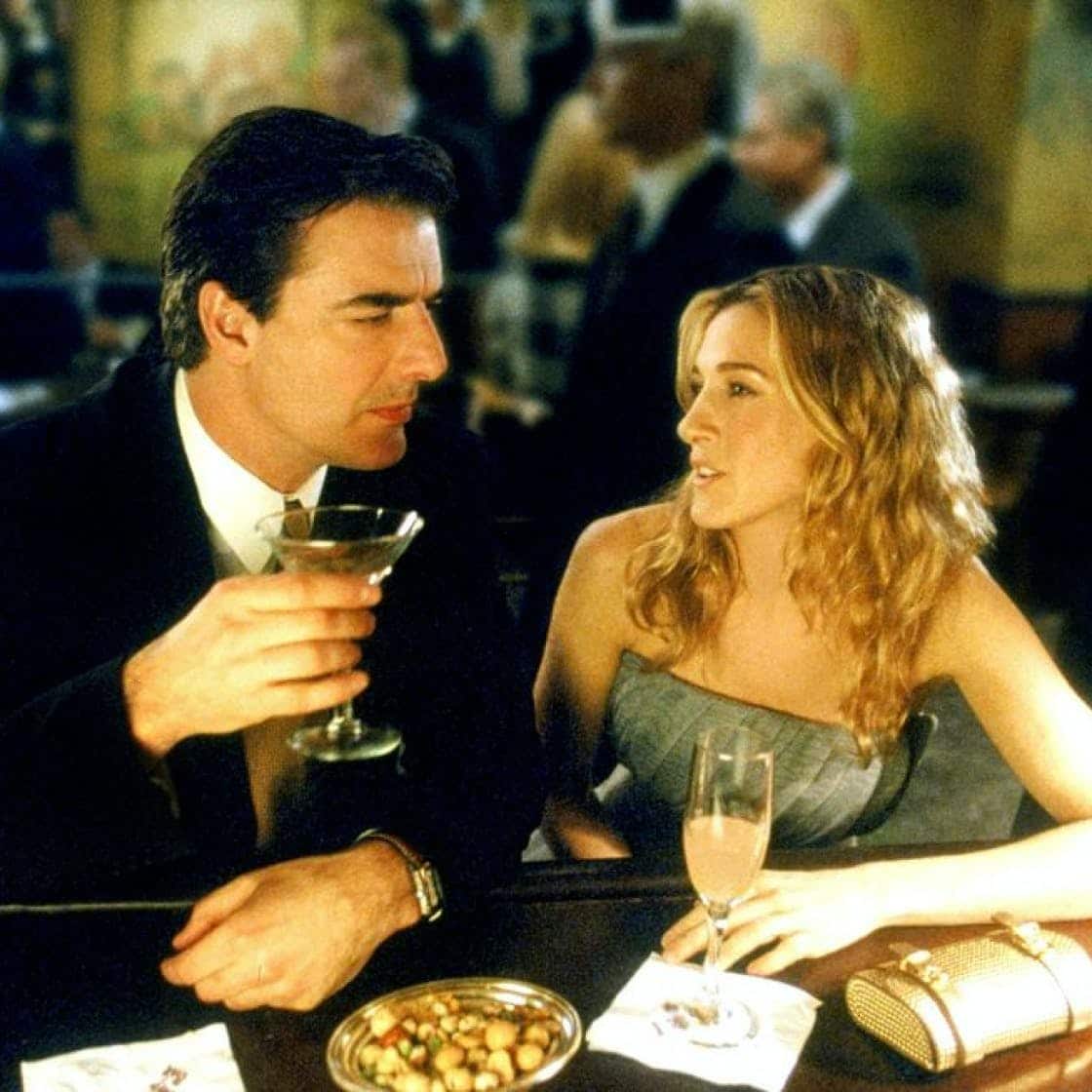 CARRIE BRADSHAW-MR. BIG- SEX AND THE CITY STARCAST