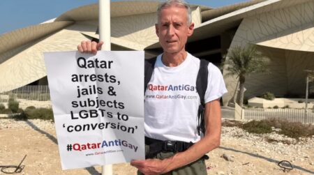 LGBT Activist peter Tatchell detained by Qatari officials for protesting - Asiana Times