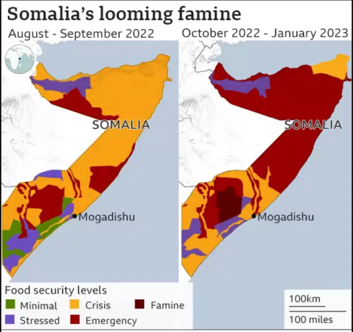 drought in somalia