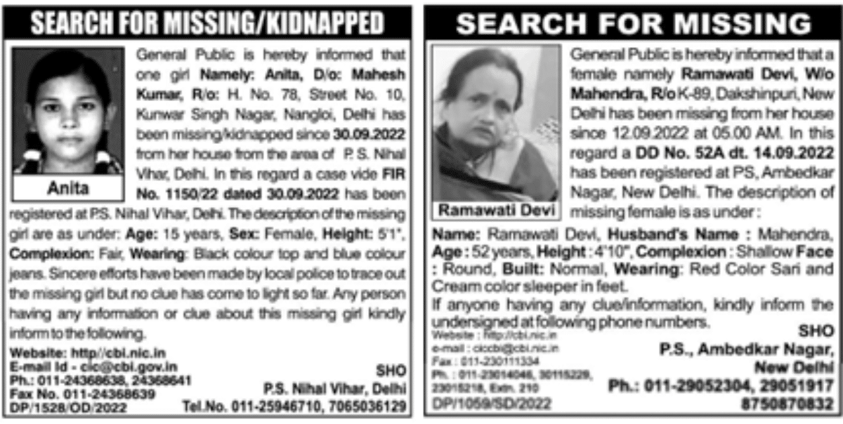 Delhi daze: the mystery behind unidentified deaths and missing teens