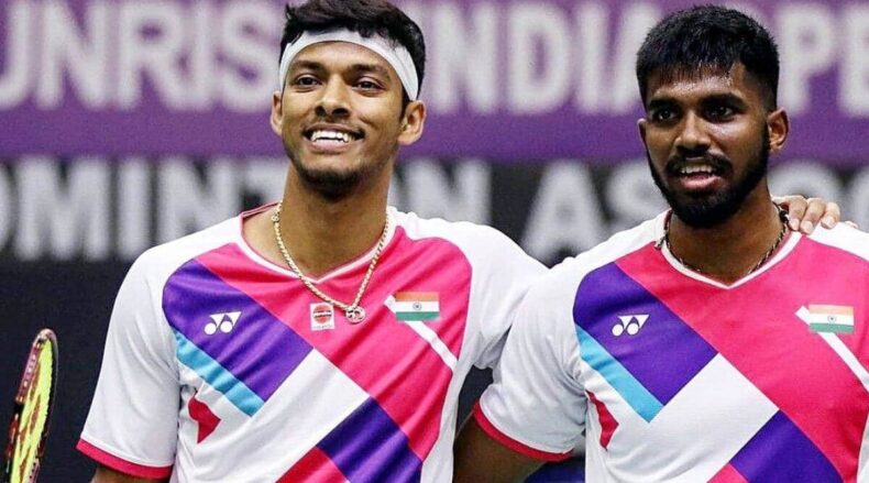 Satwik-Chirag stun world number 1 pair to reach the French Open men's doubles semifinals((JSW/Twitter)
