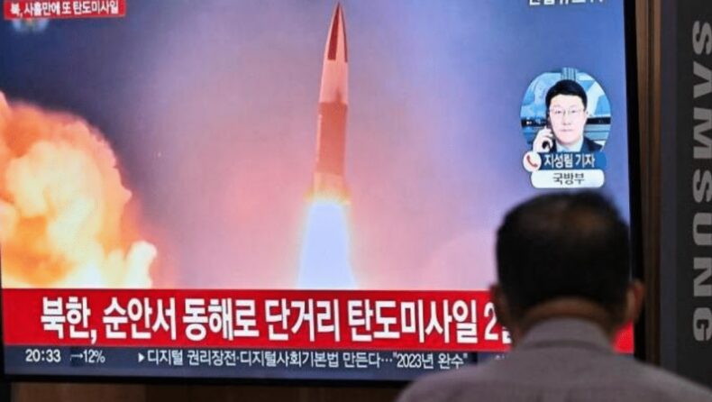 North Korea launches a missile over Japan, stopping trains and sending out a warning