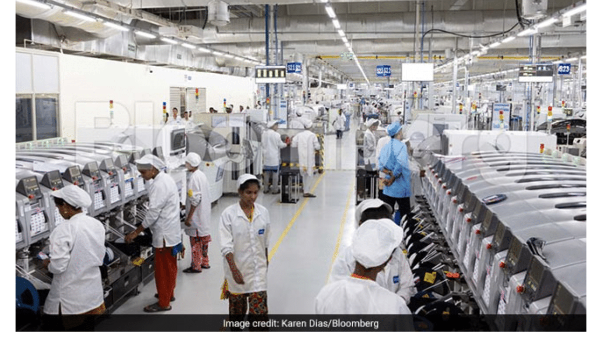 Prime Minister Narendra Modi's effort to promote India as a viable alternative to China in iPhones manufacturing