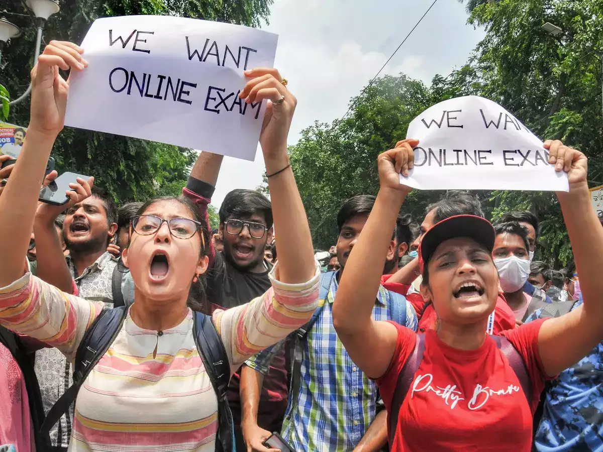 University of Calcutta: Students Protest