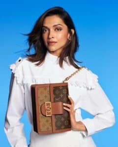 Louis Vuitton ambassador Deepika Padukone for the Fall Winter