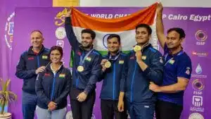 Team India has won 5 gold medals so far in the ISSF World Championship (PTI)