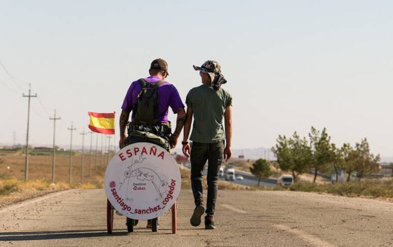 Spanish backpacker detained in Iran while hiking to the World Cup - Asiana Times