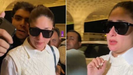 Kareena Kapoor Gets Scared As Fan Tried To Keep His Arm On Her To Take Selfie; Watch Video - Asiana Times