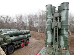 S-400 anti aircraft missiles