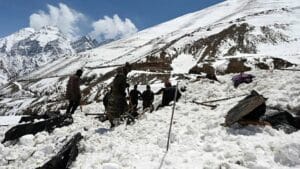 Avalanche hits the Uttarakhand