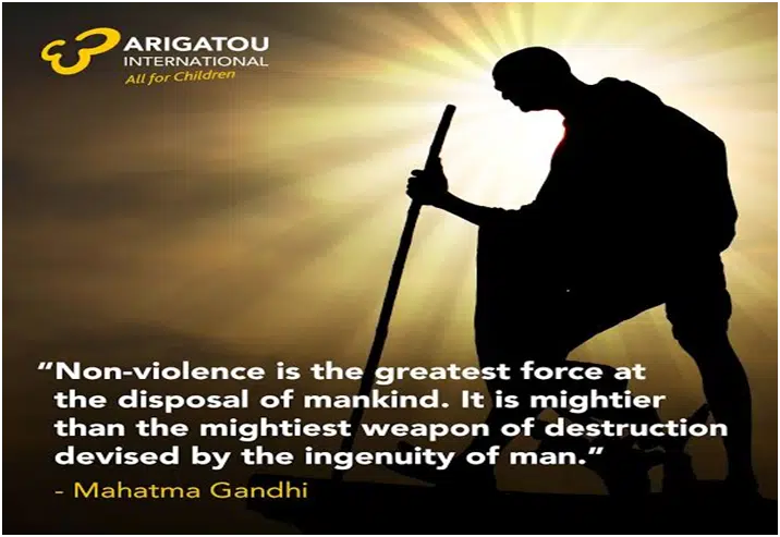The International Day of Non-Violence is discovered on 2nd October - Asiana Times
