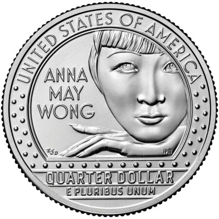 Anna MAy wong coin