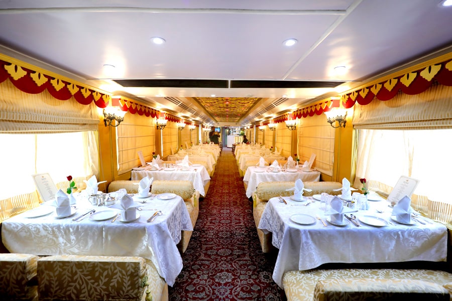 Dinning hall of The Royal Express