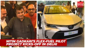 Nitin Gadkari launches toyota pilot project in india