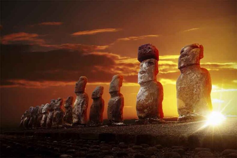 Moai Statues churred: Wildfire affects the 13th-century gem of Polynesian people. - Asiana Times