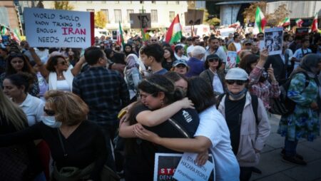People all over the world come in solidarity with Iranian women amidst anti-hijab protests  - Asiana Times