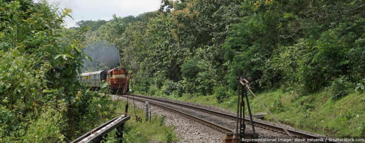Railway through western ghat