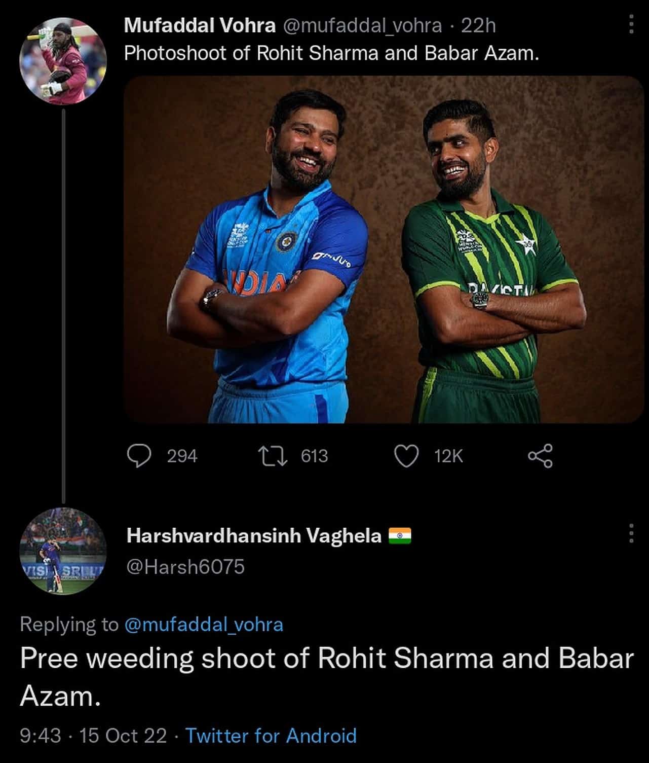 T20 World Cup photoshoot