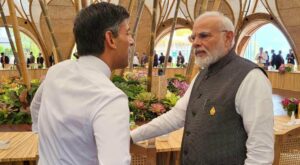 G20 Summit: PM Modi and Rishi Sunak meet for the first time - Asiana Times