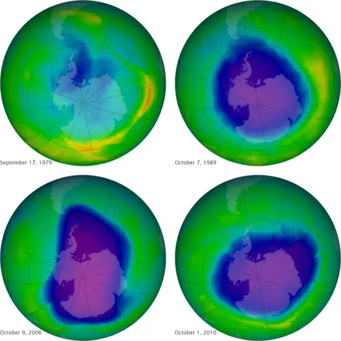 Ozone layer is slowly recovering