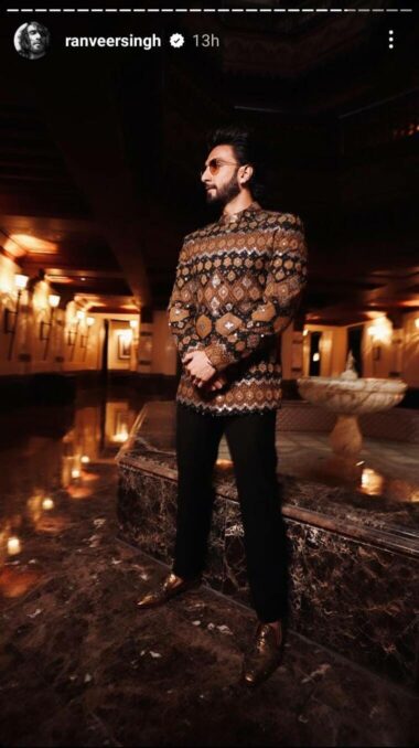 Ranveer Singh Dazzles The Marrakech International Film Festival In His Chicest Style. - Asiana Times