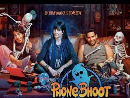 Phone Bhoot is directed by Gurmeet Singh and stars Ishan Khatter, Siddhant Chaturvedi, and Katrina Kaif.