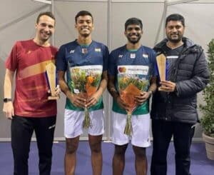 Chirag-Satwik win the French Open