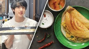 BTS’ Jin Spotted Eating Dosa? Indian Fans React - Asiana Times
