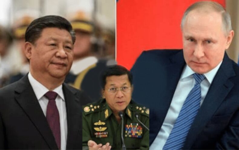 Moscow waxing ties with Myanmar with Beijing waning down