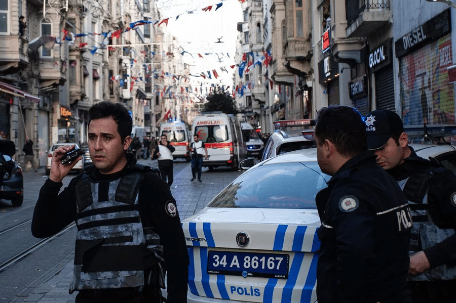 TERRORIST BOMBING IN ISTANBUL