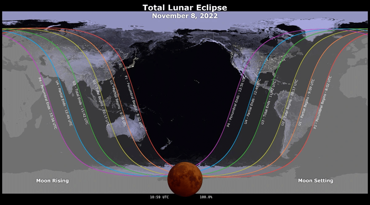 Lunar Eclipse 2022 brief: Total lunar eclipse commences - Asiana Times