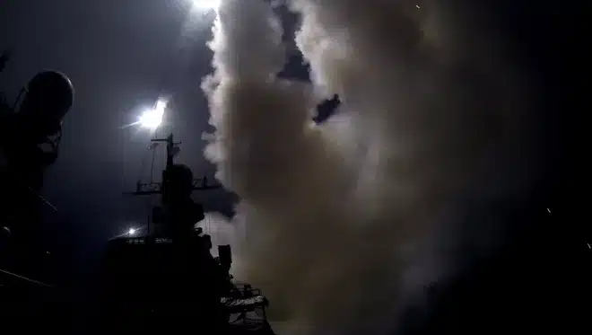Rocket Attack on U.S.A's Syria patrol base