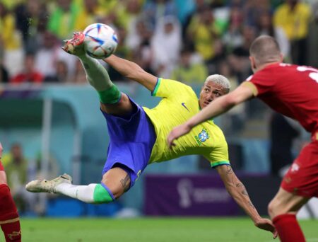 <strong>Brazil Turn on the Style To Get Past Serbian Challenge as Richarlison scores a Brace and Neymar Limps Off</strong> - Asiana Times