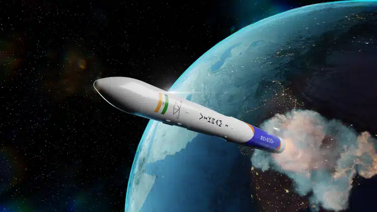 Vikram-S, Takes Off From The ISRO Spaceport, Private Rocket