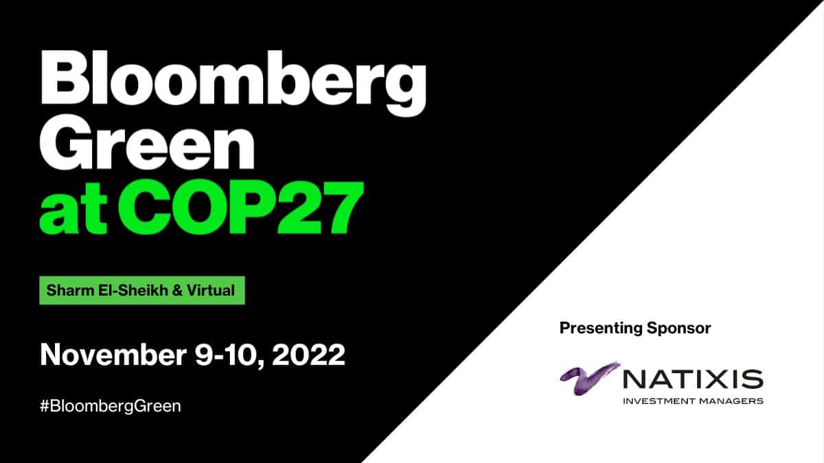 Bloomberg Green at COP27