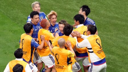 SOCCER SHOCKER! : Japan stunned Germany in the Fifa World Cup.