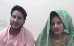 Aarav(School teacher) with his wife Kalpana