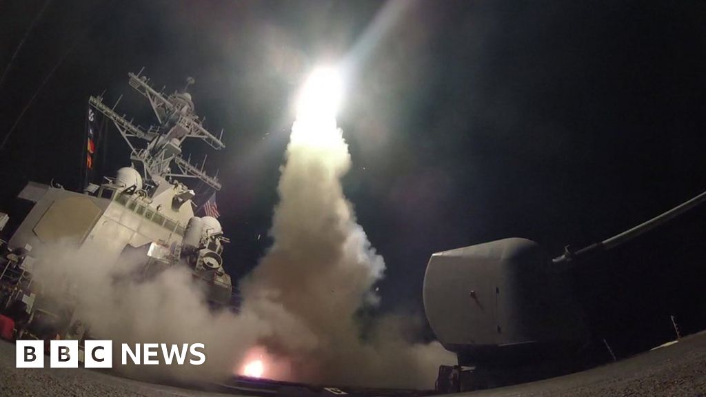 Rocket Attack on U.S.A's syria patrol base