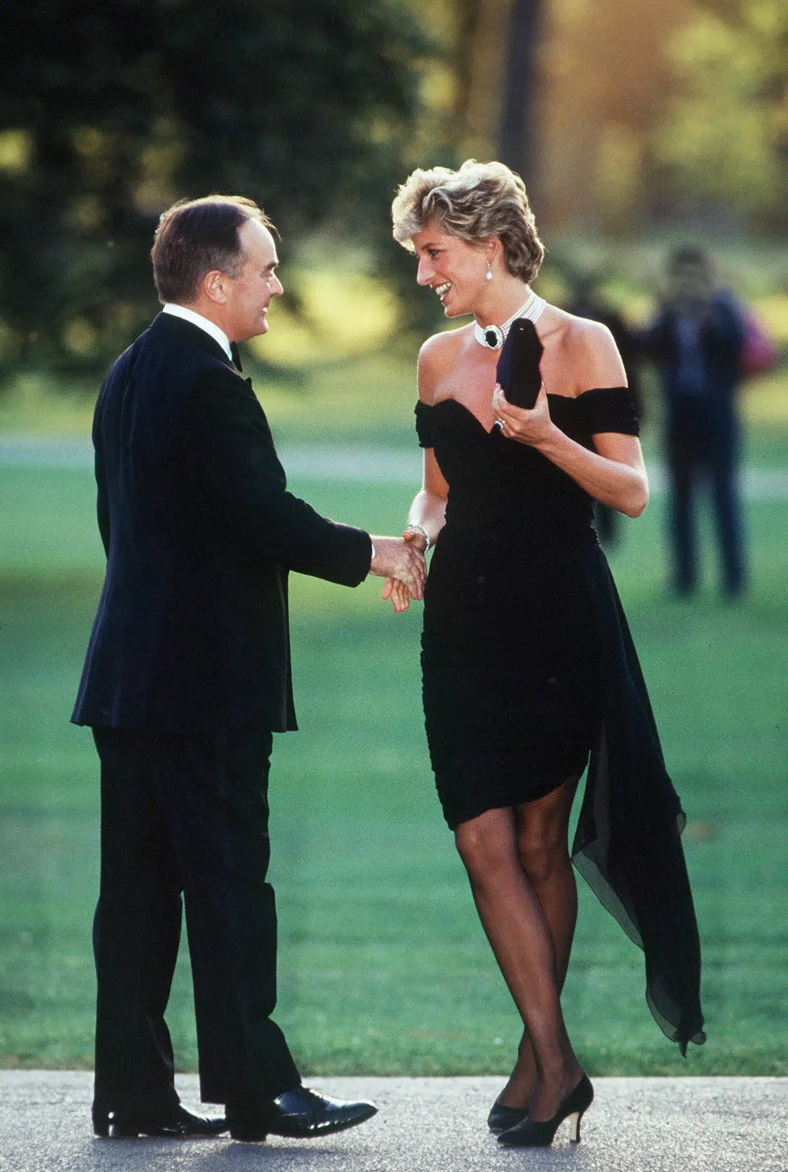 Princess Diana wears The Revenge Dress
