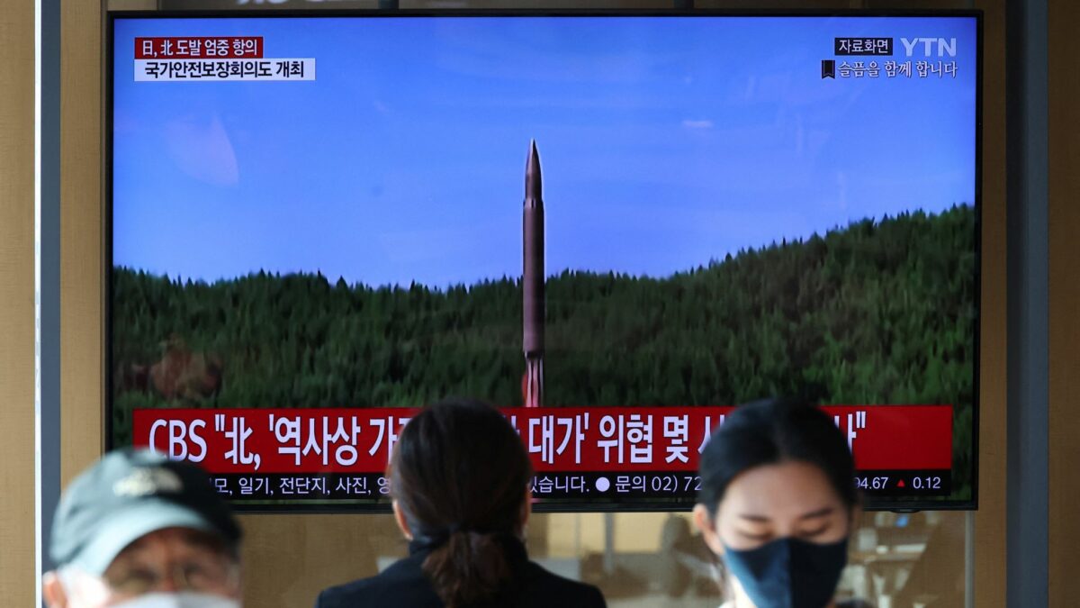 South Korea retaliates as North Korea fires most missiles a day