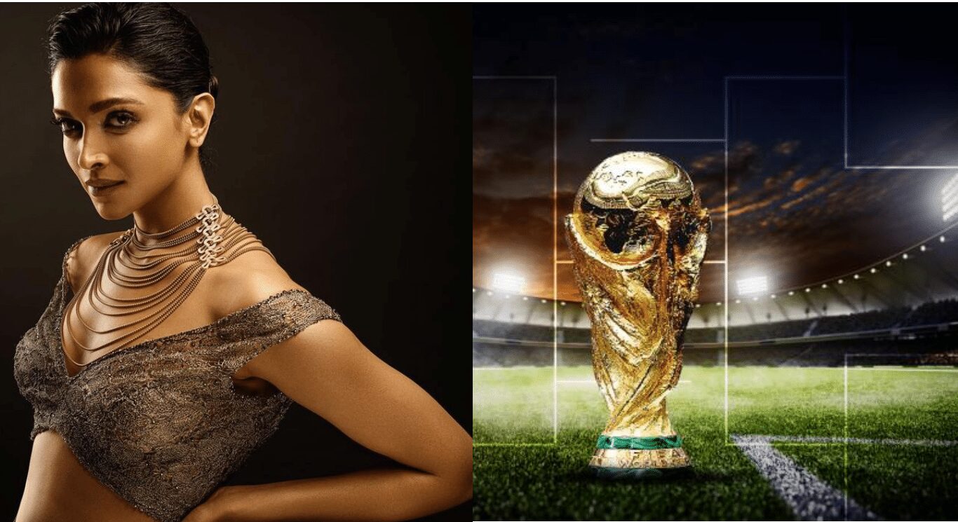 Deepika Padukone unveils FIFA World Cup 2022 trophy, Shah Rukh